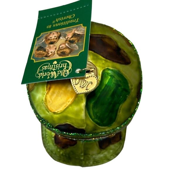 Army Hat Ornament Military Cap by Old World Christmas Collectible Ornament - Picture 9 of 10